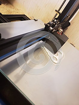 3D printer 3dprinter printing cookie cutter photo