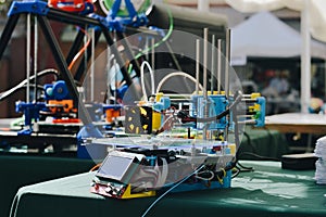 3d printing machine with plastic