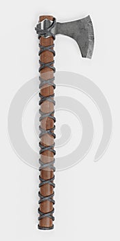 3D Render of Battleaxe