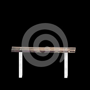 3d render of breakfast table