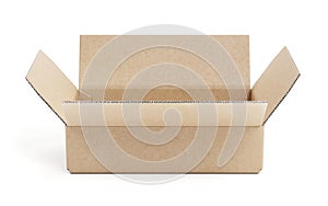 3D Render of Carboard Box