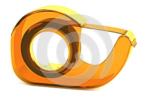 3d render of cellotape