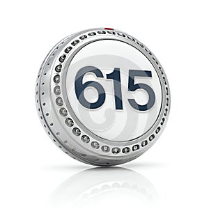 3D Render Design Thinking Icon , Creative Problem-Solving Concept