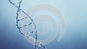 3d render of DNA strucrure