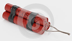 3D Render of Dynamite