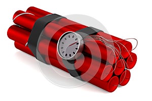 3d render of dynamite