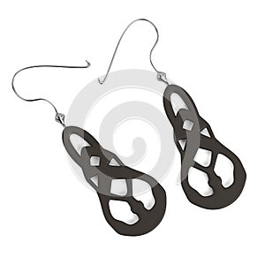 3d render of earings