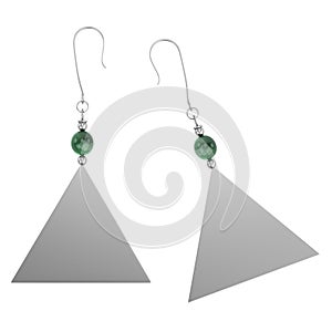 3d render of earings