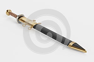3D Render of Gladius Sword
