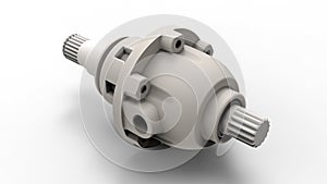 3D rendering - differential gear