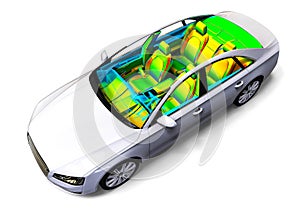Car interior development process