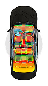 Car interior development process