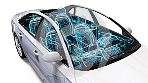 Car interior development process