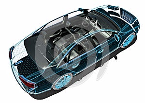 Car interior development process