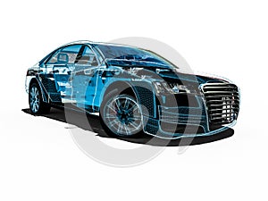 Car interior development process