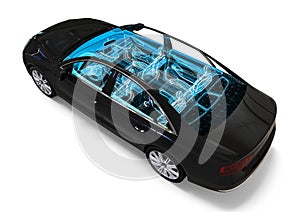 Car interior development process