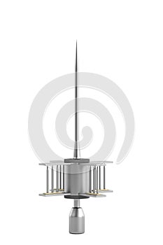 3d render of lighting rod