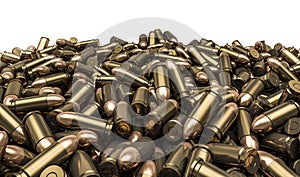 Bullets pile photo