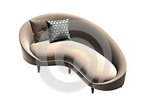 3d render of modern sofa