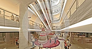 3d render of modern shopping mall