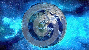 Planet earh and people