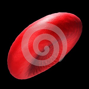 3d render red blood cells background.