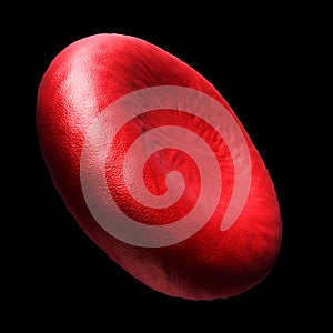 3d render red blood cells background.