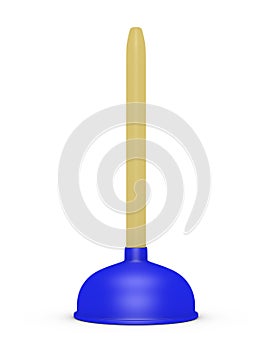 3d Render of a Toilet Plunger