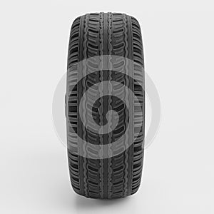 3D Render of Tyre