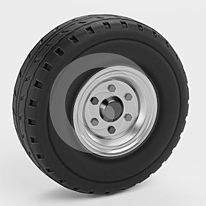 3D Render of Tyre