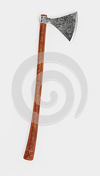3D Render of Viking Axe