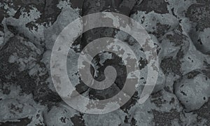 3D abstract stone surface background