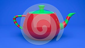 3d rendered tea kettle