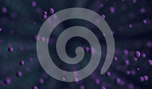 Abstract Chaotic Flying Spheres