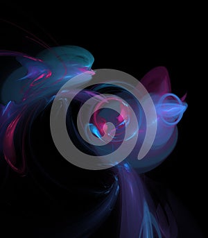 Fractal a never-ending pattern. Abstract Computer generated Fractal design.