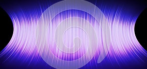 3D rendering of abstract highway paths, speed-moving lines and lights, hyperloop artificial intelligence big data concept. Virtual