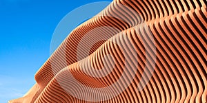 3D rendering of abstract parametric pattern photo