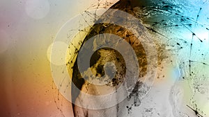 3D rendering abstract of world network, internet and global connection concept