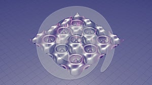 3D Rendering of Anomaly Detection Using Autoencoder Highlighting Spikes on Surface Graph