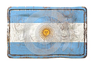 Old Argentina flag