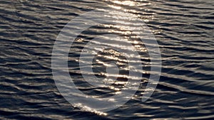 3D rendering of a beautiful top view of the waves in the ocean