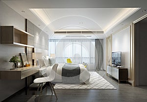 3D rendering bedroom