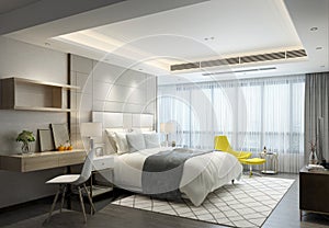 3D rendering bedroom