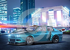 3D rendering - concept car