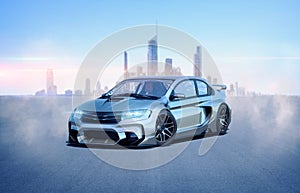 3D rendering - concept car