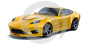 3D rendering - concept car