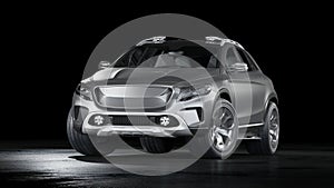 3D rendering of a generic SUV