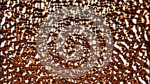 3D rendering of bronze copper metal texture background, metallic surface design artwork, backdrop or skin product