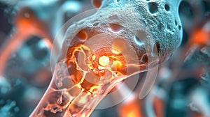 3D Rendering of Chondrocyte Activity in Joint Repair Process
