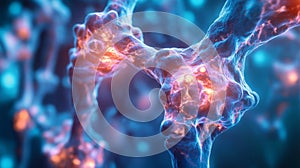 3D Rendering of Chondrocyte Activity in Joint Repair Process